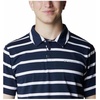 image:imageColumbia Mens Sun Trek PoloCollegiate NavyWhite Stripe
