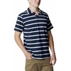 image:imageColumbia Mens Sun Trek PoloCollegiate NavyWhite Stripe