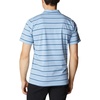 image:imageColumbia Mens Sun Trek PoloJet Stream Scattered Stripe