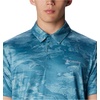 image:imageColumbia Mens Tech Trail Novelty PoloCloudburst Beachwood