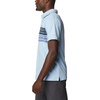 image:imageColumbia Mens Tech Trail Novelty PoloJet Stream Heather Stripe