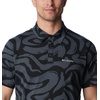 image:imageColumbia Mens Thistletown Ridge Polo Sp21Black  Snowdrifts Print