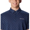 image:imageColumbia Mens Thistletown Ridge Polo Sp21Collegiate Navy Dawn Dot