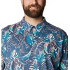 image:imageColumbia Mens Thistletown Ridge Polo Sp21Dark Mountain King Palms Multi