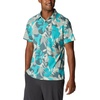 image:imageColumbia Mens Thistletown Ridge Polo Sp21Ice Green Floriated