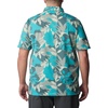 image:imageColumbia Mens Thistletown Ridge Polo Sp21Ice Green Floriated