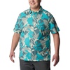 image:imageColumbia Mens Thistletown Ridge Polo Sp21Ice Green Floriated