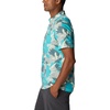 image:imageColumbia Mens Thistletown Ridge Polo Sp21Ice Green Floriated
