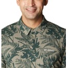 image:imageColumbia Mens Thistletown Ridge Polo Sp21Stone Green North Woods Print