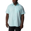 image:imageColumbia Mens Twisted Creek II Short Sleeve ShirtBright Aqua Basic Stripe