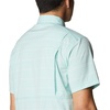 image:imageColumbia Mens Twisted Creek II Short Sleeve ShirtElectric Turquoise Wave Crest Stripe