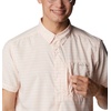 image:imageColumbia Mens Twisted Creek II Short Sleeve ShirtPeach Blossom Basic Stripe