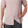 image:imageColumbia Mens Twisted Creek II Short Sleeve ShirtRed Jasper Stripe