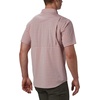 image:imageColumbia Mens Twisted Creek II Short Sleeve ShirtRed Jasper Stripe