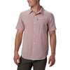 image:imageColumbia Mens Twisted Creek II Short Sleeve ShirtRed Jasper Stripe