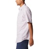 image:imageColumbia Mens Under Exposure Yarn Dye Short Sleeve ShirtRed Onion Oxford Stripe