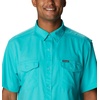 image:imageColumbia Mens Utilizer Ii Solid Short Sleeve ShirtClear Water