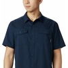 image:imageColumbia Mens Utilizer Ii Solid Short Sleeve ShirtGray and Black Charcoal Heather