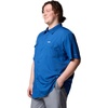 image:imageColumbia Mens Utilizer Ii Solid Short Sleeve ShirtMountain Blue