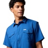 image:imageColumbia Mens Utilizer Ii Solid Short Sleeve ShirtMountain Blue