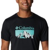 image:imageColumbia Mens Zero Rules Short Sleeve Graphic ShirtBlackFractal Peaks Graphic