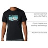 image:imageColumbia Mens Zero Rules Short Sleeve Graphic ShirtBlackFractal Peaks Graphic