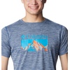 image:imageColumbia Mens Zero Rules Short Sleeve Graphic ShirtCarbon HeatherFractal Peaks Graphic