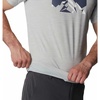 image:imageColumbia Mens Zero Rules Short Sleeve Graphic ShirtColumbia Grey HeatherFractal Peaks Grx