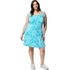 image:imageColumbia PFG Freezer III DressOcean Teal Vacay Blooms Tonal