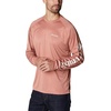 image:imageColumbia Terminal Tackle PFG Destination Long SleeveDark Coral HeatherWhite Logo