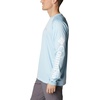 image:imageColumbia Terminal Tackle PFG Destination Long SleeveSky Blue HeatherWhite Logo