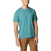 image:imageColumbia Thistletown Hills Short SleeveElectric TurquoiseCollegiate Navy