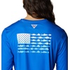 image:imageColumbia Tidal Tee PFG Fish Flag Long SleeveBlue MacawGulf Stream Gradient