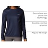 image:imageColumbia Tidal Tee PFG Fish Flag Long SleeveCollegiate NavyFish Flag Ombre
