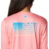 image:imageColumbia Tidal Tee PFG Fish Flag Long SleeveCoral GlowFish and Friends Ombre
