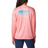 image:imageColumbia Tidal Tee PFG Fish Flag Long SleeveCoral GlowFish and Friends Ombre