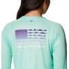 image:imageColumbia Tidal Tee PFG Fish Flag Long SleeveMint CayFairytale Gradient