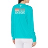 image:imageColumbia Tidal Tee PFG Fish Flag Long SleeveOcean TealFish Flag Ombre