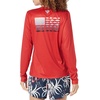 image:imageColumbia Tidal Tee PFG Fish Flag Long SleeveRed SparkFish Flag Ombre