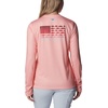 image:imageColumbia Tidal Tee PFG Fish Flag Long SleeveTiki PinkRed Hibiscus Gradient