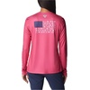 image:imageColumbia Tidal Tee PFG Fish Flag Long SleeveUltra PinkFish and Friends Flag