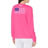 image:imageColumbia Tidal Tee PFG Fish Flag Long SleeveUltra PinkFish and Friends Flag