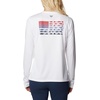 image:imageColumbia Tidal Tee PFG Fish Flag Long SleeveWhiteFish Flag Ombre
