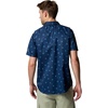 image:imageColumbia Utilizer Printed Woven Short SleeveColl Navy Sundot Tonal