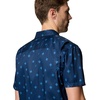 image:imageColumbia Utilizer Printed Woven Short SleeveColl Navy Sundot Tonal