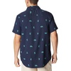image:imageColumbia Utilizer Printed Woven Short SleeveCollegiate Navy Camp Social