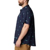 image:imageColumbia Utilizer Printed Woven Short SleeveCollegiate Navy Camp Social