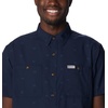 image:imageColumbia Utilizer Printed Woven Short SleeveCollegiate Navy Hammocked