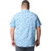 image:imageColumbia Utilizer Printed Woven Short SleeveRipple Blue Yarrow Mirage