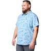 image:imageColumbia Utilizer Printed Woven Short SleeveRipple Blue Yarrow Mirage
